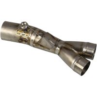 Y-rör Silver AKRAPOVIC