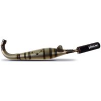 YASUNI Full Exhaust System Black Aluminium Muffler