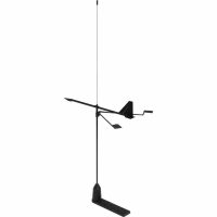 YHK stainless steel whip VHF antenn Shakespeare