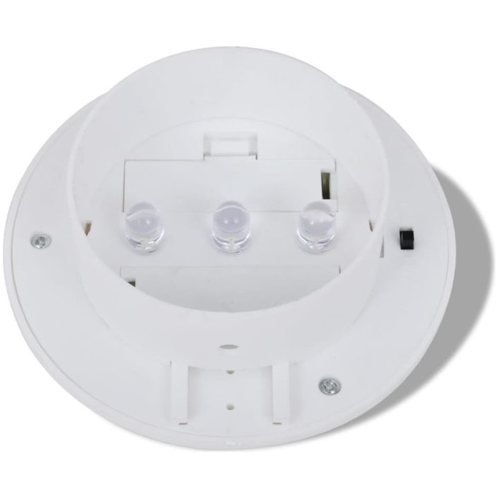 Ytterbelysning LED Vit 6-pack Solcell vidaXL – bild 8