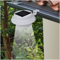 Ytterbelysning LED Vit 6-pack Solcell vidaXL