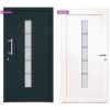 Ytterdörr aluminium och PVC antracit vidaXL 110 x 210 cm – miniatyr 6