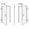 Ytterdörr aluminium och PVC antracit vidaXL 110 x 210 cm – miniatyr 9