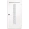 Ytterdörr aluminium och PVC vit vidaXL 100 x 210 cm – miniatyr 4
