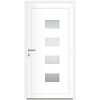 Ytterdörr antracit 100x200 cm aluminium och PVC vidaXL 100 x 200 cm – miniatyr 5