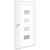 Ytterdörr antracit 100x200 cm aluminium och PVC vidaXL 100 x 200 cm – miniatyr 6