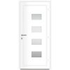 Ytterdörr antracit 100x210 cm aluminium och PVC vidaXL 100 x 210 cm – miniatyr 6