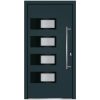 Ytterdörr antracit 110x210 cm aluminium och PVC vidaXL 110 x 210 cm – miniatyr 4