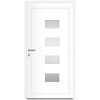 Ytterdörr antracit 110x210 cm aluminium och PVC vidaXL 110 x 210 cm – miniatyr 5