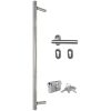 Ytterdörr antracit 110x210 cm aluminium och PVC vidaXL 110 x 210 cm – miniatyr 10