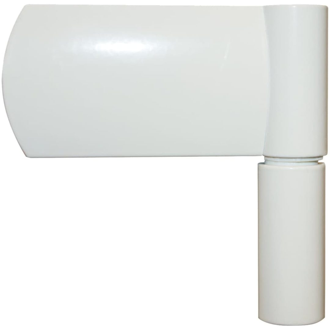 Ytterdörr vit 100x200 cm aluminium och PVC vidaXL 100 x 200 cm – bild 7
