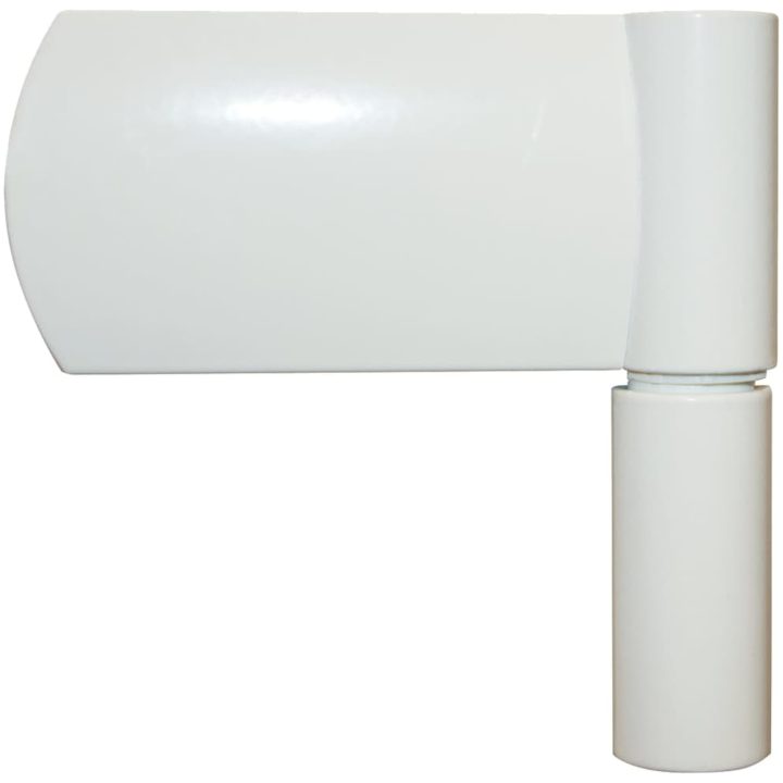 Ytterdörr vit 100x200 cm aluminium och PVC vidaXL 100 x 200 cm – bild 7