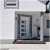 Ytterdörr vit 100x200 cm aluminium och PVC vidaXL 100 x 200 cm – miniatyr 1