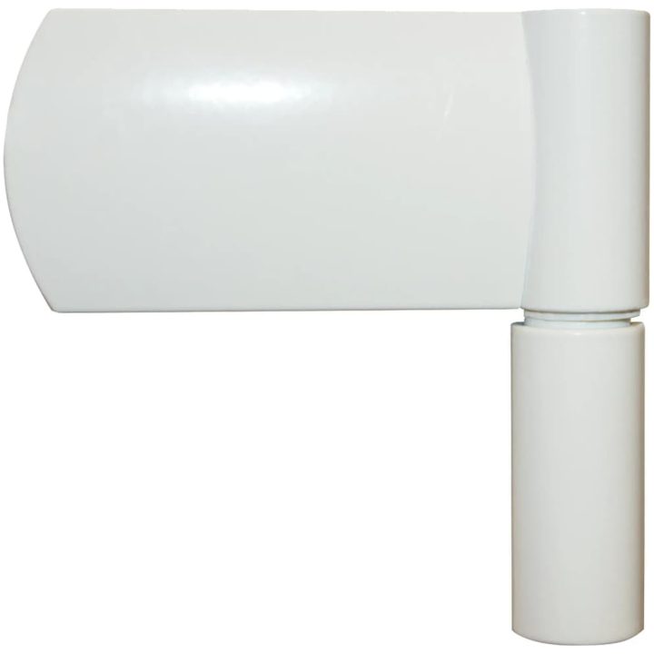 Ytterdörr vit 100x210 cm aluminium och PVC vidaXL 100 x 210 cm – bild 8