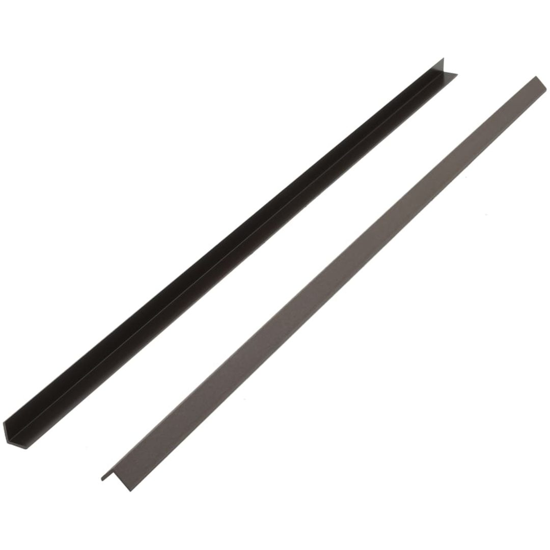 Ytterhörnlist 5 st WPC 170 cm mörkbrun vidaXL – bild 3