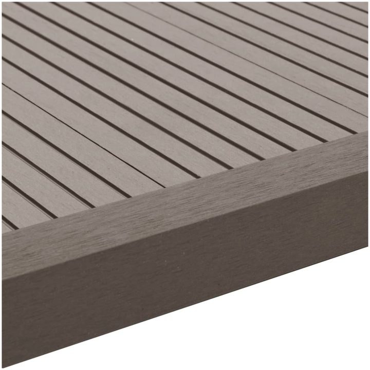Ytterhörnlist 5 st WPC 170 cm mörkbrun vidaXL – bild 6