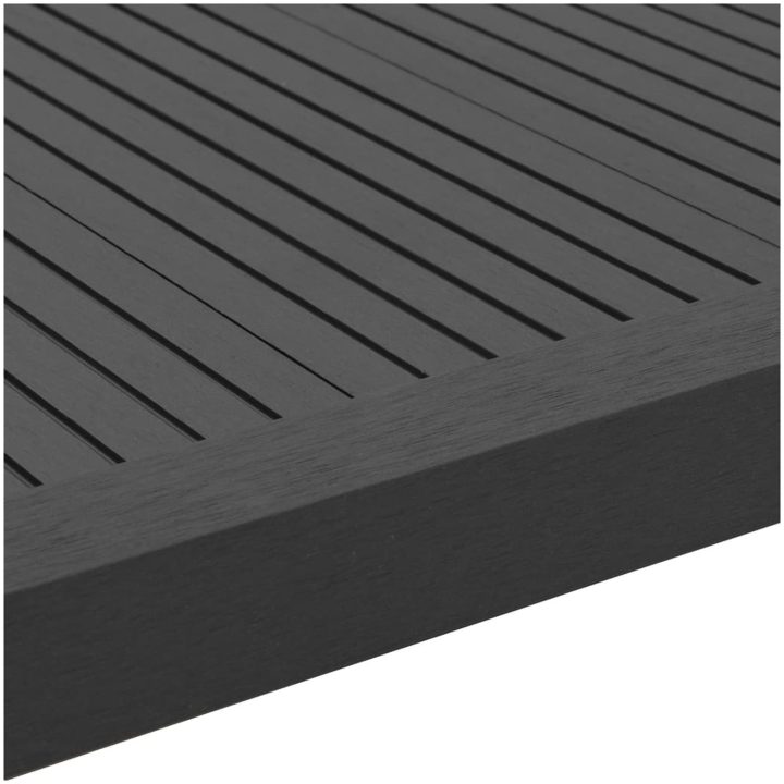 Ytterhörnlist 5 st WPC 170 cm svart vidaXL – bild 6