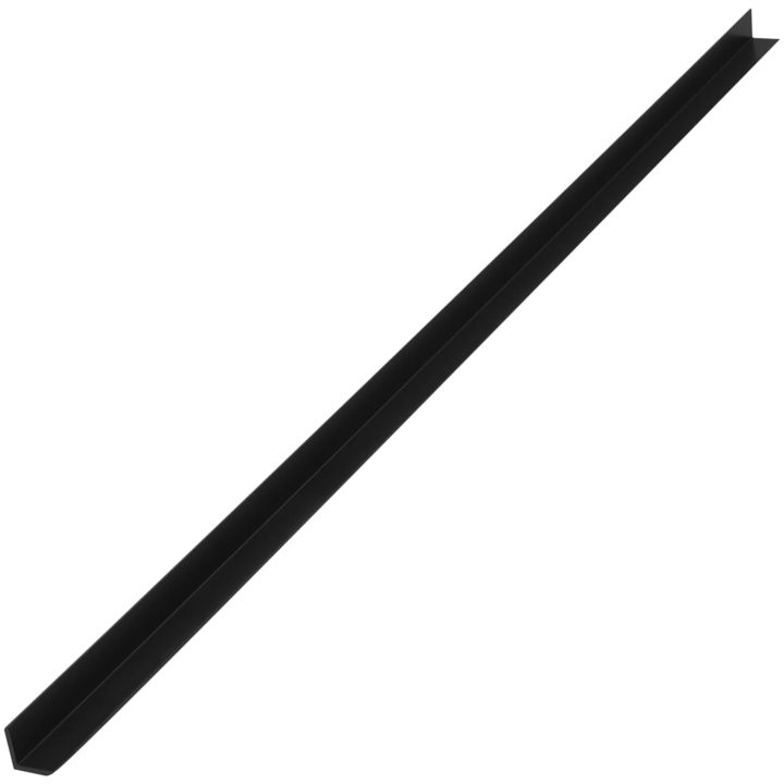 Ytterhörnlist 5 st WPC 170 cm svart vidaXL – bild 7