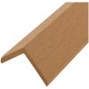 Ytterhörnlist 5 st WPC 170 cm teakfärg vidaXL – miniatyr 4
