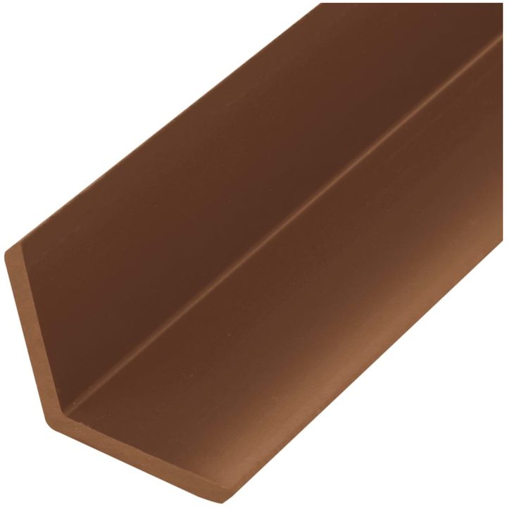 Ytterhörnlist 5 st WPC 170 cm teakfärg vidaXL – bild 5