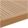 Ytterhörnlist 5 st WPC 170 cm teakfärg vidaXL – miniatyr 6