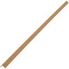 Ytterhörnlist 5 st WPC 170 cm teakfärg vidaXL – miniatyr 8