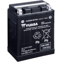 Yuasa Batteri YTX14AH-BS (wc) factory activated